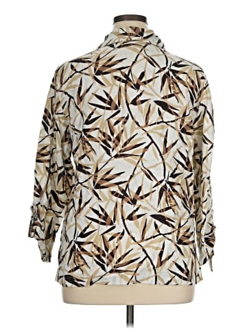JM Collection 3/4 Sleeve Blouse (view 2)