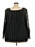 Talbots Black 3/4 Sleeve Blouse Size 3X - photo 2