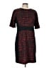 MICHAEL Michael Kors Graphic Black Casual Dress Size 12 - photo 1