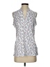 Puma Floral White Sleeveless Blouse Size S - photo 1