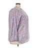 Talbots Paisley Purple Long Sleeve Blouse Size 3X - photo 4