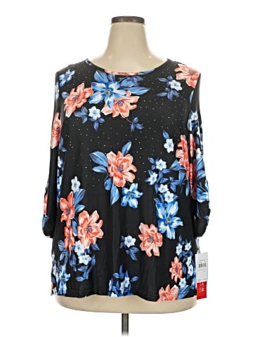 C.D. Daniels 3/4 Sleeve Blouse (view 1)