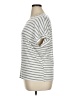 Green Envelope Stripes Silver Short Sleeve T-Shirt Size XL - photo 5