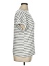 Green Envelope Stripes Silver Short Sleeve T-Shirt Size XL - photo 4