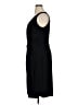 Chaps Solid Black Cocktail Dress Size 16 - photo 5