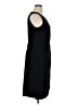 Chaps Solid Black Cocktail Dress Size 16 - photo 4