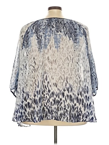 Investments 3/4 Sleeve Blouse (view 2)