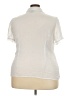 Studio 1940 100% Polyester Ivory Short Sleeve Blouse Size 22 - 24 - photo 2