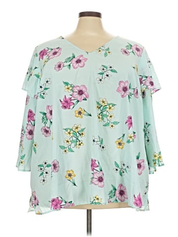Lane Bryant 3/4 Sleeve Blouse (view 1)