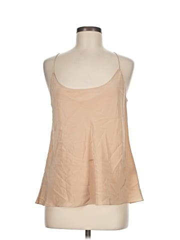 Oscar De La Renta Sleeveless Silk Top (view 1)