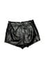 Superdown 100% Polyester Metallic Black Shorts Size S - photo 2