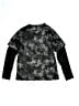 Active by Old Navy 100% Polyester Camo Black Active T-Shirt Size M (kids) - photo 2