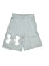 Under Armour 100% Polyester Graphic Gray Athletic Shorts Size S (youth) - photo 1