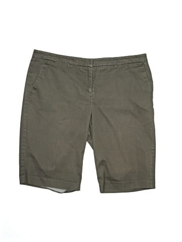 New York & Company Khaki Shorts (view 1)