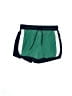 H&M 100% Polyester Color Block Green Athletic Shorts Size S - photo 1