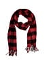 Unbranded Plaid Red Burgundy Scarf One size - photo 1
