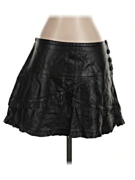 Bcbgmaxazria Leather Skirt