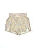FP Movement 100% Polyester Paisley Gold Shorts Size XS - photo 1