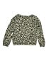 Monoprix Animal Print Green Gold Pullover Sweater Size 5 - 6 - photo 2