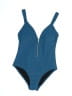Kona Sol Solid Blue One Piece Swimsuit Size M - photo 1