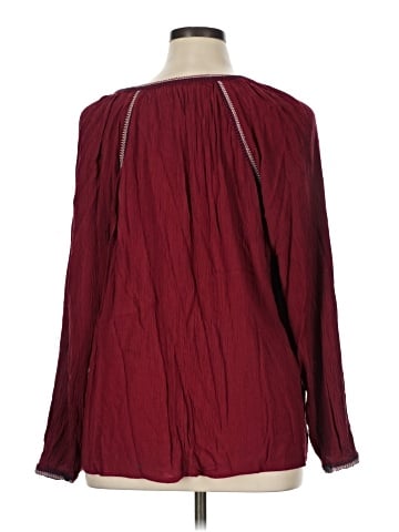 Garnet Hill Long Sleeve Blouse (view 2)