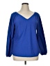 Lane Bryant 100% Polyester Blue Pullover Sweater Size 14 - 16 Plus - photo 1