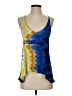 Blu Moon 100% Rayon Blue Sleeveless Top Size 2 - photo 1