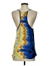 Blu Moon 100% Rayon Blue Sleeveless Top Size 2 - photo 2