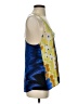 Blu Moon 100% Rayon Blue Sleeveless Top Size 2 - photo 4