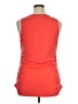 Lands' End Orange Sleeveless T-Shirt Size 1X - photo 2