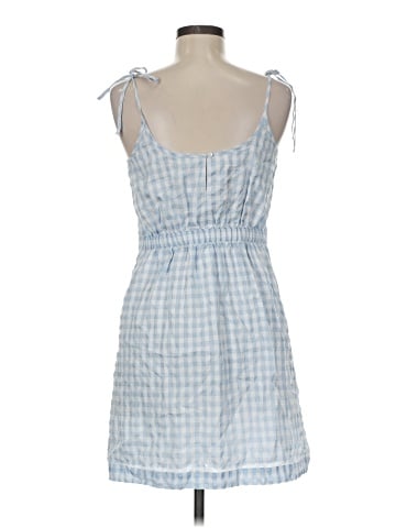 Madewell Gingham Tie-Strap Dress (view 2)