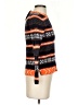 J.Crew Factory Store Print Orange Pullover Sweater Size XS - photo 4