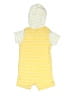 Carter's 100% Cotton Stripes Yellow Short Sleeve Outfit 12-18 MO / 18 MO - photo 2