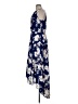 Aqua 100% Polyester Floral Blue Casual Dress Size M - photo 5
