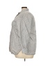 Lands' End 100% Baumwolle Animal Print Gray Long Sleeve Blouse Size 20 - photo 5