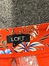 Ann Taylor LOFT 100% Viscose Floral Orange Shorts Size 8 - photo 3