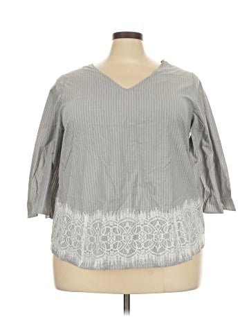 Jane and Delancey 3/4 Sleeve Top (view 1)