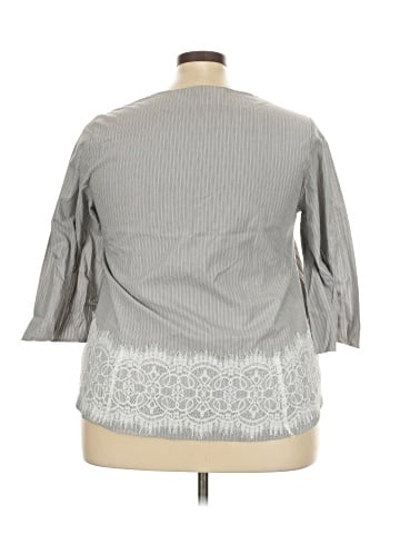 Jane and Delancey 3/4 Sleeve Top (view 2)