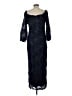 Xscape Floral Blue Cocktail Dress Size 10 (petite) - photo 2