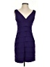 En Focus Studio Purple Cocktail Dress Size 4 - photo 1