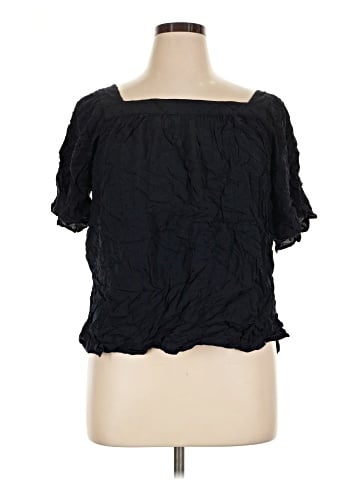 Ann Taylor LOFT Short Sleeve Blouse (view 1)