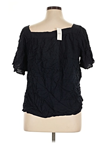 Ann Taylor LOFT Short Sleeve Blouse (view 2)