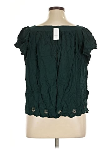 Ann Taylor LOFT Short Sleeve Blouse (view 2)
