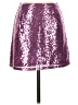 Millau 100% Polyester Metallic Purple Formal Skirt Size S - photo 1