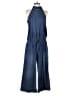 Cloth & Stone Solid Blue Jumpsuit Size S - photo 1