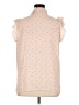 Ann Taylor LOFT 100% Polyester Pink Sleeveless Blouse Size XL - photo 2