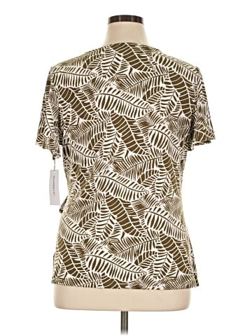 Liz Claiborne Short Sleeve Blouse (view 2)