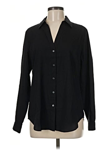 Ann Taylor Long Sleeve Blouse (view 1)