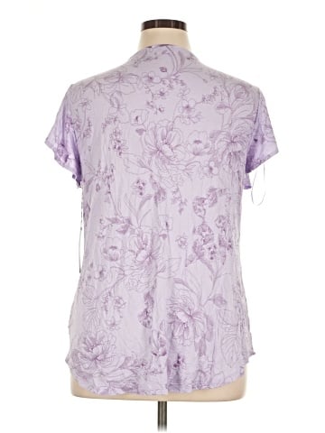 Liz Claiborne Short Sleeve Blouse (view 2)