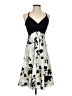 Intrigue Floral Ivory Cocktail Dress Size S - photo 1